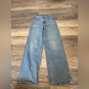 Old Navy Extra High Rise Wide Leg Jeans
